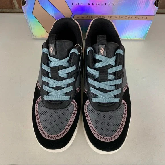 Skechers Womens Double Gloss- Blocked Up Athletic Training Shoes Sneakers US 9 M - Picture 5 of 10